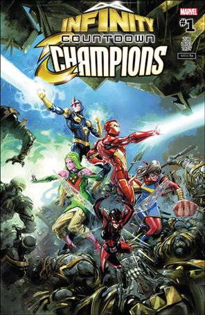 Infinity Countdown: Champions issue 1 Clayton Crain Cover