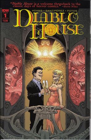 Diablo House issue 1-B Gabriel Rodriguez Cover