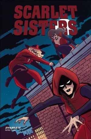 Scarlet Sisters issue 1-B Jacob Edgar Cover