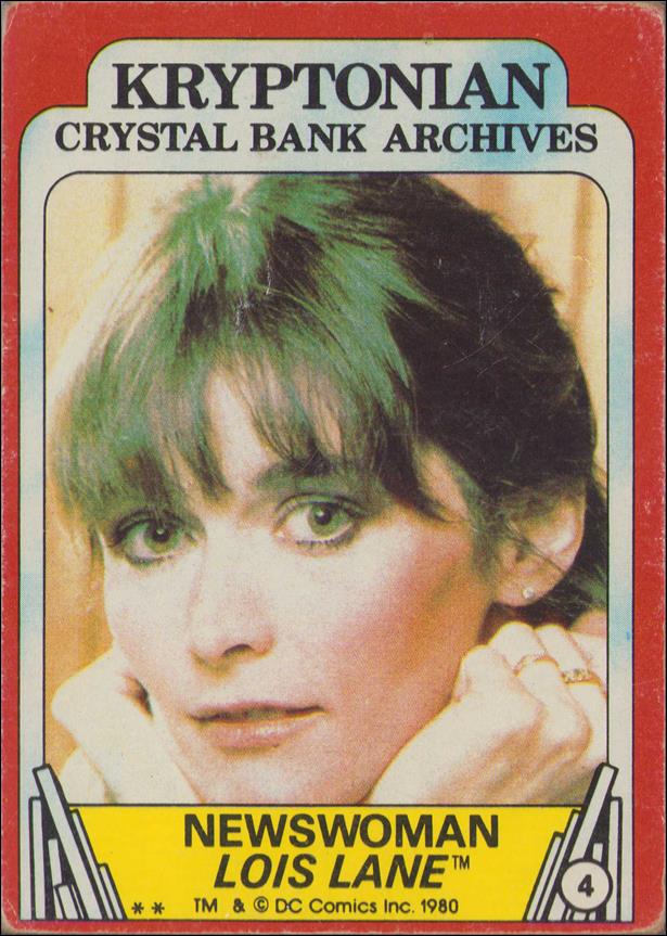 Superman II (Movie) (Base Set) card 4 Newswoman Lois Lane