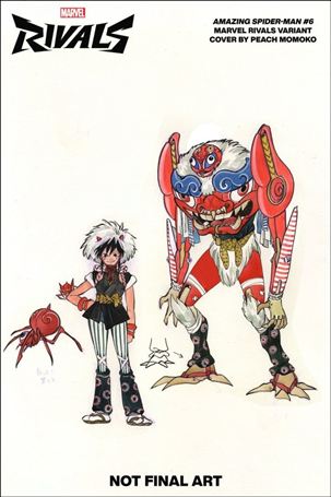 Amazing Spider-Man (2025) issue 6-E Peach Momoko Marvel Rivals Cover