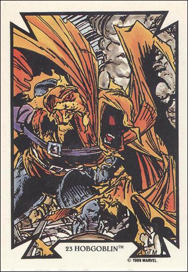 Todd McFarlane Super Heroes: Series 1 (Base Set) card 23 Hobgoblin
