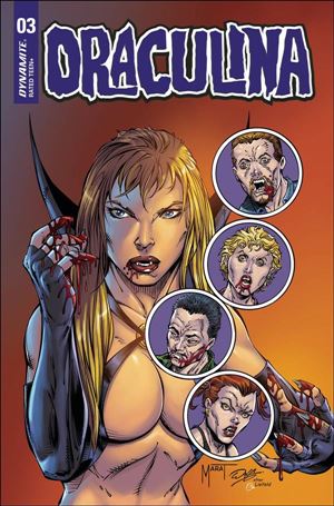 Draculina (2022) issue 3-F Marat Mychaels Cover