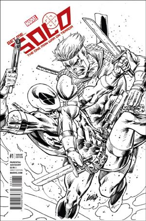 Solo (2016) issue 1-G Rob Liefeld 1:100 Sketch Cover