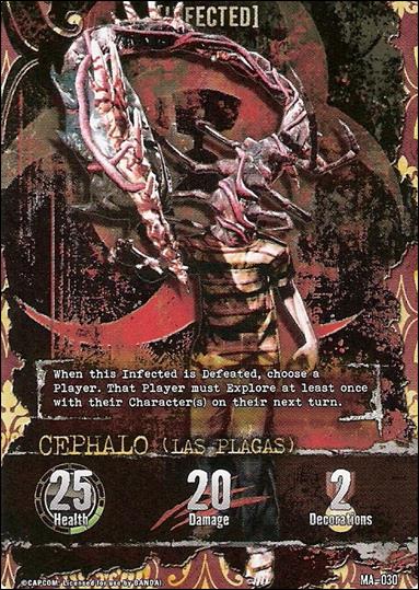 Resident Evil: Alliance (Base Set) card MA-030 Cephalo (Las Plagas)