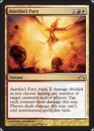 Magic the Gathering: Gatecrash (Base Set) card 144 Aurelia's Fury