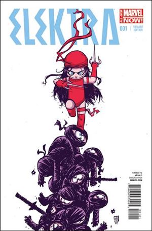 Elektra (2014) issue 1-D Skottie Young 