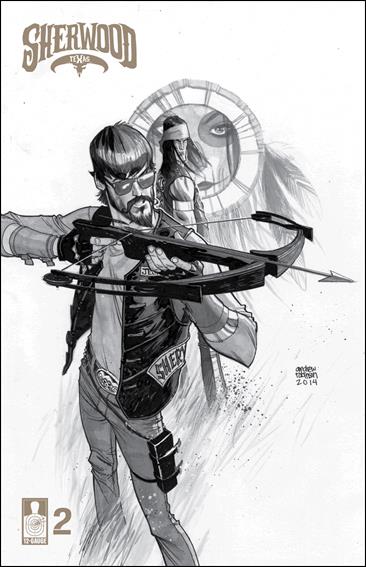 Sherwood, TX issue 2-B 1:10 Sketch Cover
