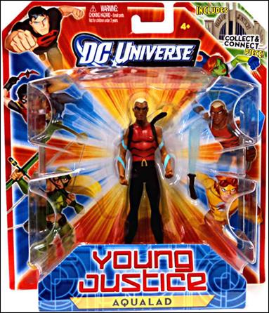 Young Justice  figure 1 Aqualad with Hall of Justice Piece