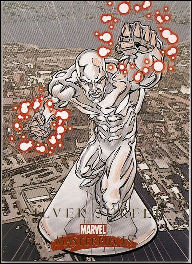 2008 Marvel Masterpieces: Series 2 (Base Set) card 79 Silver Surfer