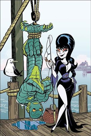 Shape of Elvira issue 2-F J Bone 1:20 Virgin Cover