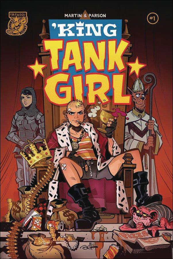 'King Tank Girl issue 1 Brett Parson Cover