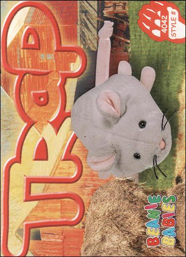 Beanie Babies Series 4 (Base Set) card 249 Trap