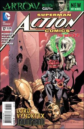Action Comics (2011) issue 17 Rags Morales Standard Cover