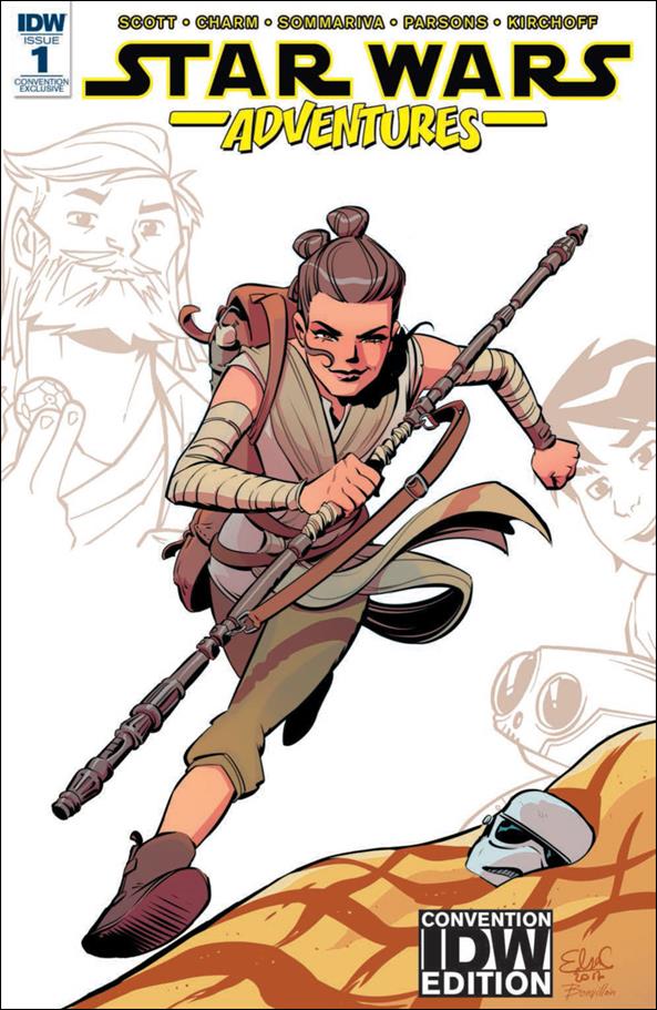 Star Wars Adventures (2017) issue 1-F Elsa Charretier Convention Cover