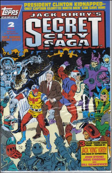 Jack Kirby's Secret City Saga 2-A by Topps