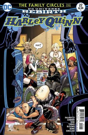 Harley Quinn (2016) issue 22 Amanda Conner Cover