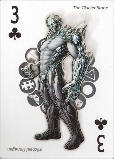 Artifacts Playing Cards (Promo) card 3 Clubs The Glacier Stone - Michael Finnegan