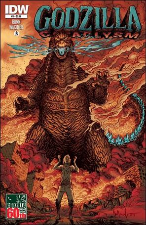 Godzilla: Cataclysm issue 3 Dave Wachter Cover