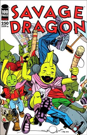 Savage Dragon (1993) issue 250-D Walter Simonson Cover