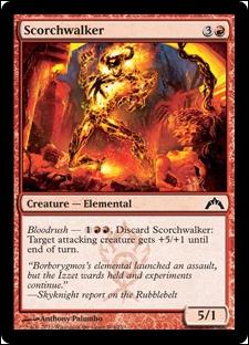 Magic the Gathering: Gatecrash (Base Set) card 104 Scorchwalker