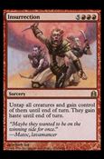 Magic the Gathering: Commander (Base Set) card 126 Insurrection