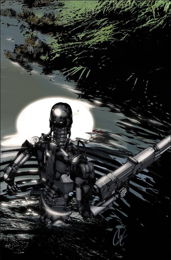 Terminator (2024) issue 6-J Cat Staggs Virgin 1:10 Cardstock Cover