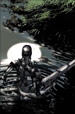 Terminator (2024) issue 6-J Cat Staggs Virgin 1:10 Cardstock Cover