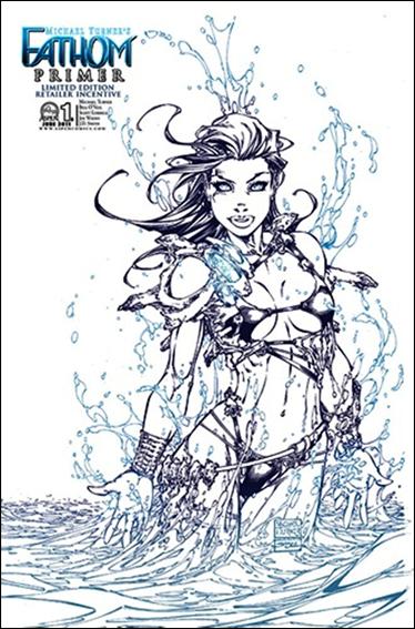 Michael Turner's Fathom: Primer issue nn-B Michael Turner Sketch Cover