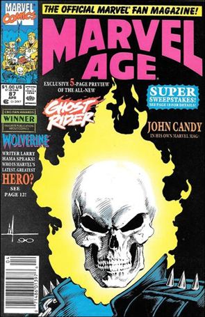 Marvel Age (1983) issue 87-B Newsstand Edition