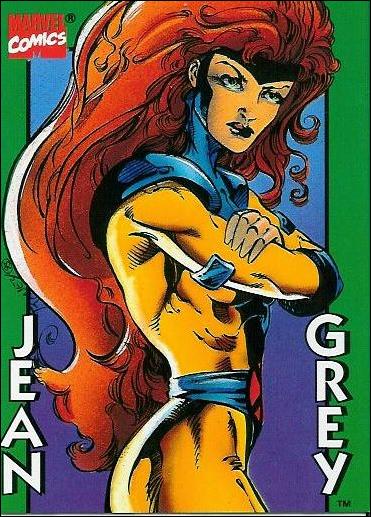Marvel Super-Heroes Crunch 'n Munch: Series 2 (Promo) card nn4 Jean Grey