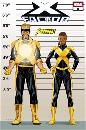 X-Factor (2024) issue 8-B Phil Noto X-Manhunt Connecting Cover