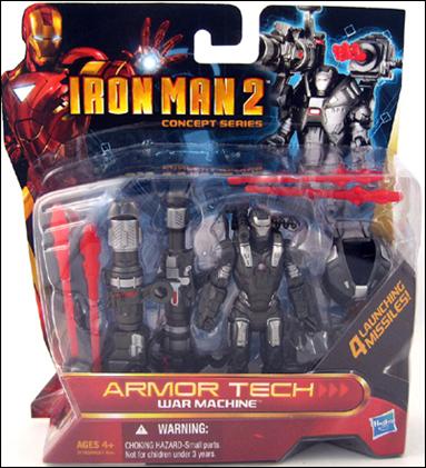 Iron Man 2 (Armor Tech) figure 4 War Machine (Concept Series)
