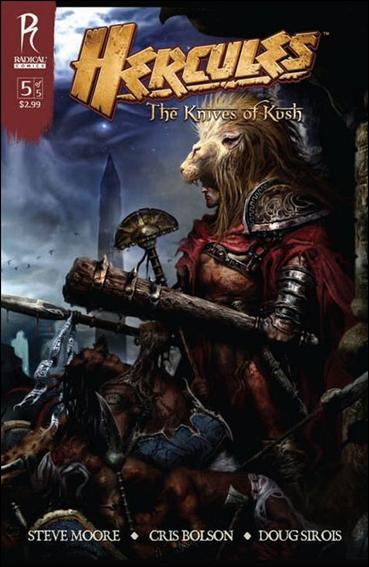 Hercules: The Knives of Kush issue 5 Leonardo Silva Wraparound Cover