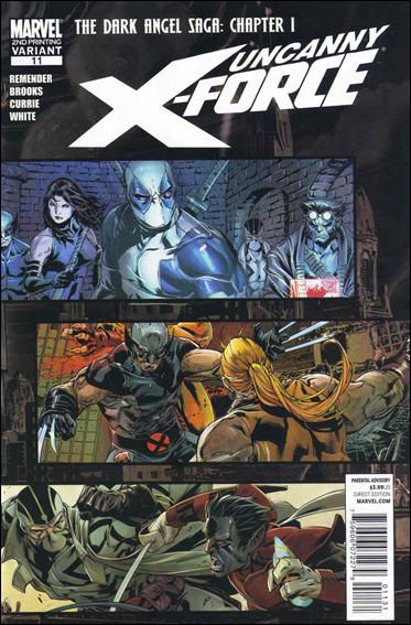 Uncanny X-Force (2010) issue 11-C 2nd Printing