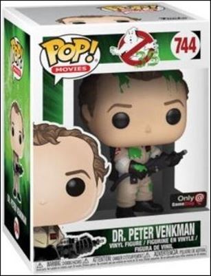 POP! Movies figure 744-B Dr. Peter Venkman (Slimed) GameStop