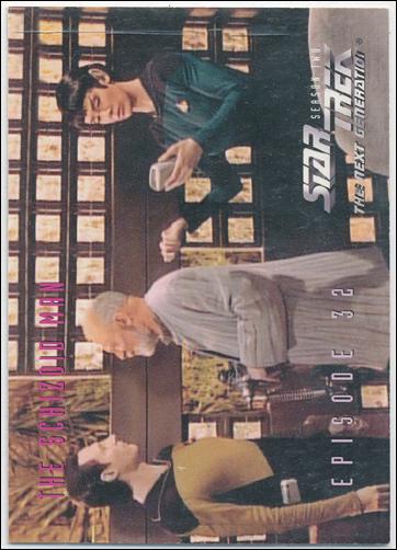 Star Trek: The Next Generation - The Episode Collection Season Two (Base Set) card 151 The Schizoid Man, Episode 32A