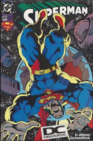 Superman (1987) issue 89-B DC Universe UPC (2nd Printing)