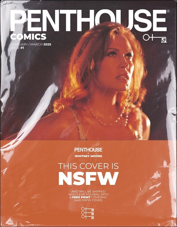 Penthouse Comics (2025) issue 1-G Photo Cover NSFW Polybagged Cover