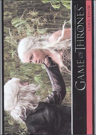 Game of Thrones: Season One (Base Set) card 9 Lord Snow