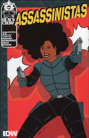 Assassinistas issue 3 Gilbert Hernandez Cover