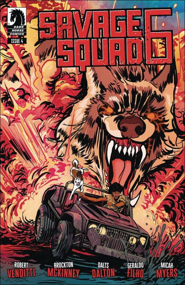Savage Squad 6 issue 4 Dalts Dalton Cover