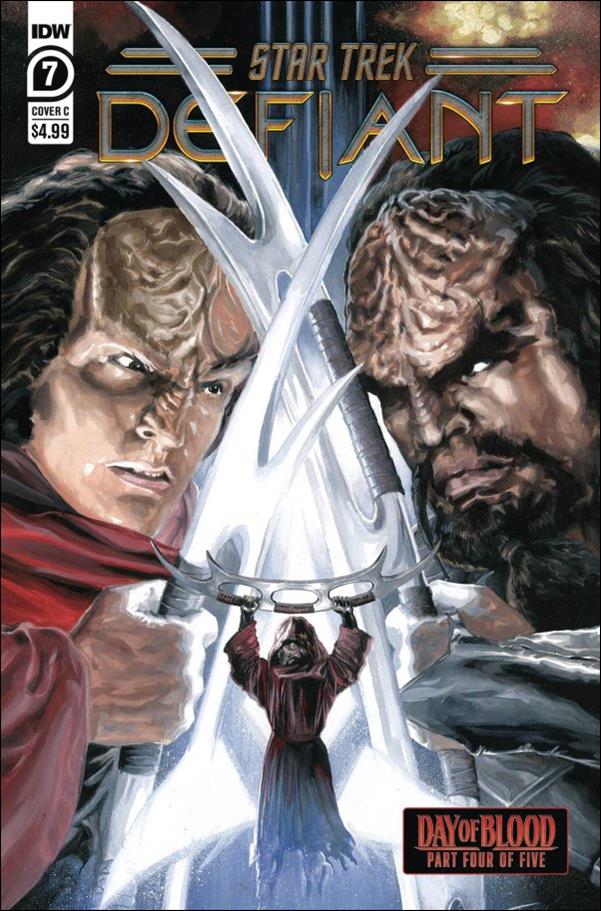 Star Trek: Defiant issue 7-C J.K. Woodward Cover