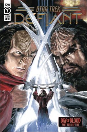 Star Trek: Defiant issue 7-C J.K. Woodward Cover
