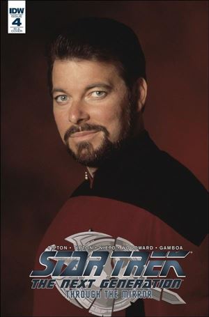 Star Trek: The Next Generation: Through The Mirror issue 4-C 1:10 Photo Cover