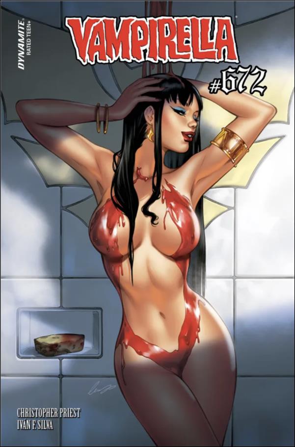 Vampirella (2019) issue 672-B Elias Chatzoudis Cover