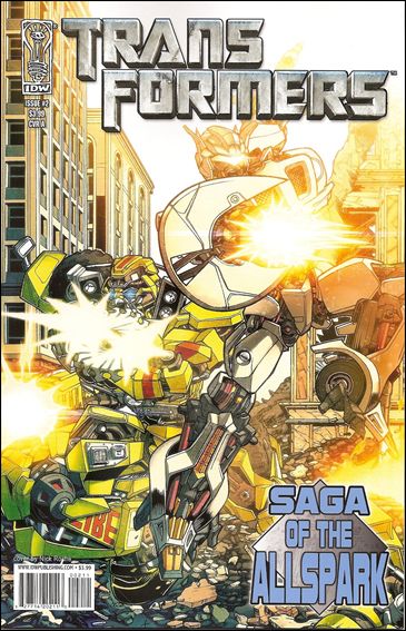 Transformers: Saga of the Allspark issue 2 Nick Roche Cover