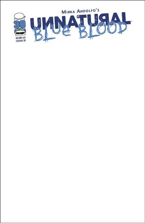 Unnatural: Blue Blood issue 1-C Blank/Sketch Cover