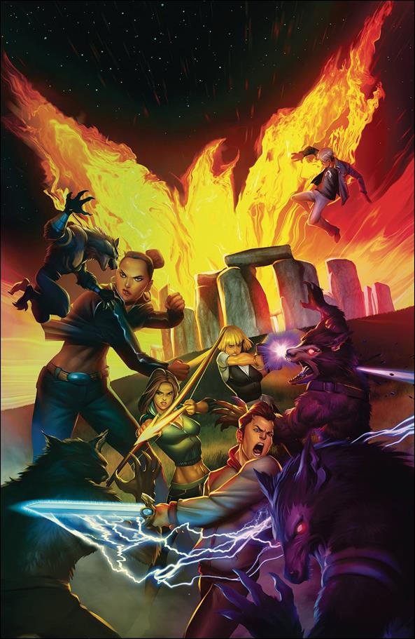 Wayward Sons issue 3-C Nigel Raynor Metallic Ink Cover
