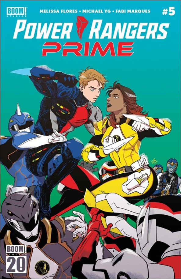 Power Rangers Prime issue 5-J Audrey Mok FOC Cover
